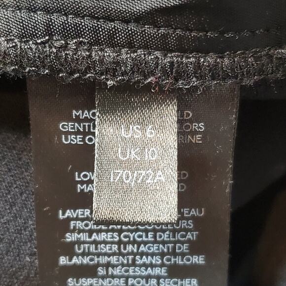 Anthropologie Women's Size 6 Pintuck Front Flare Leg Trouser Blue - Picture 8 of 10